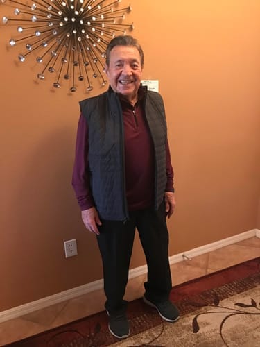Customer photo review of Men's Lightweight Hybrid Vest
