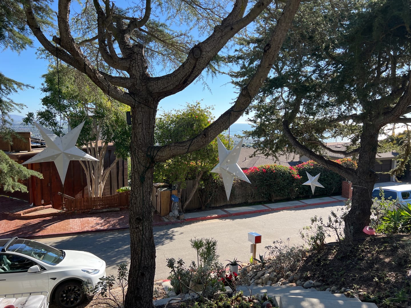 Customer photo review of 30" White Weatherproof Star Lantern Lamp, Hanging Decoration