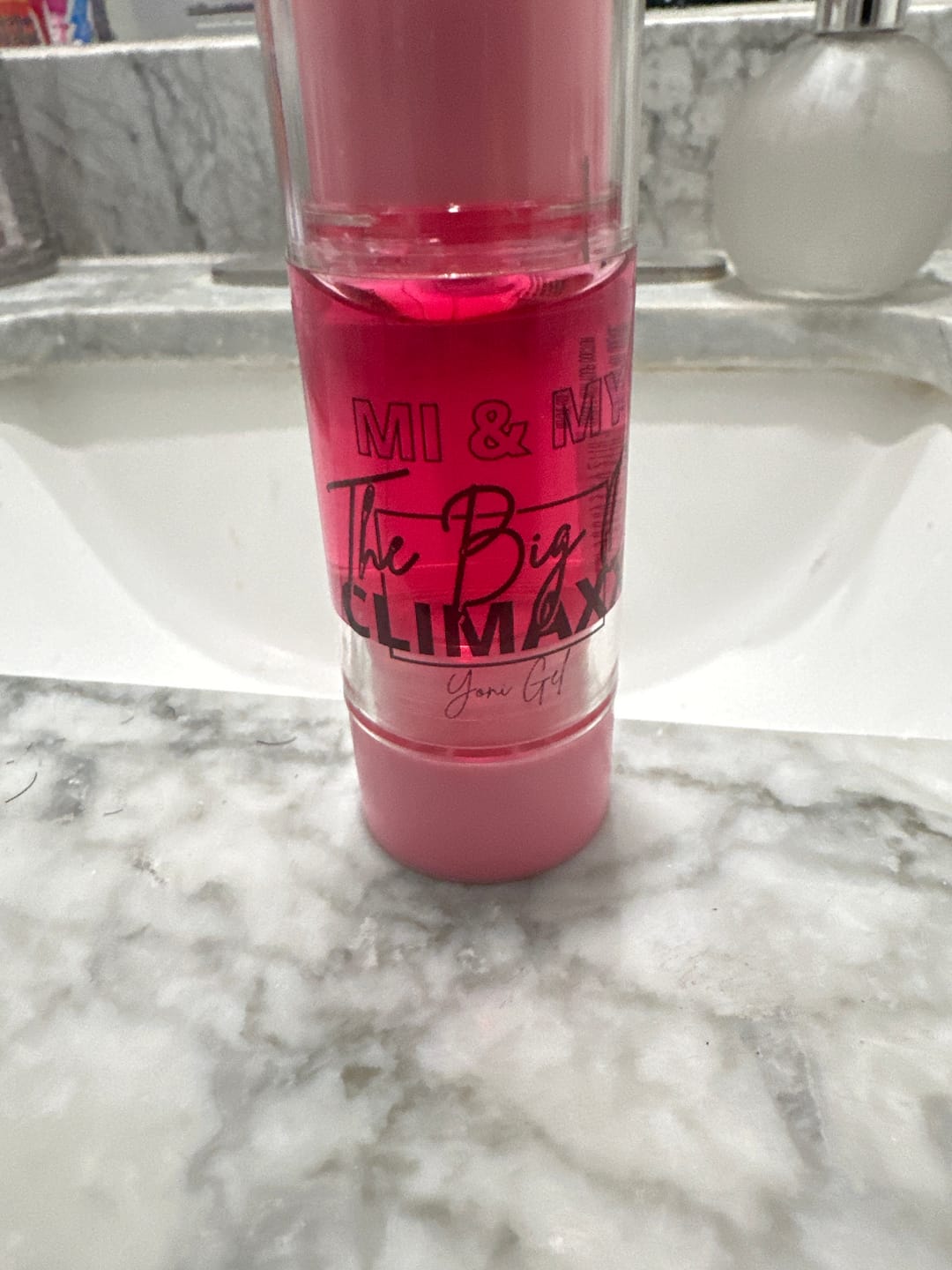 Customer photo review of The Big O CLIMAXX yoni gel