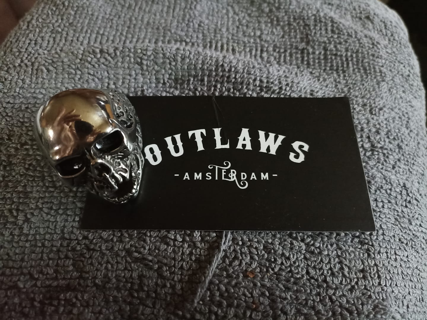 Customer photo review of RIDE TILL DEATH. - SILVER
