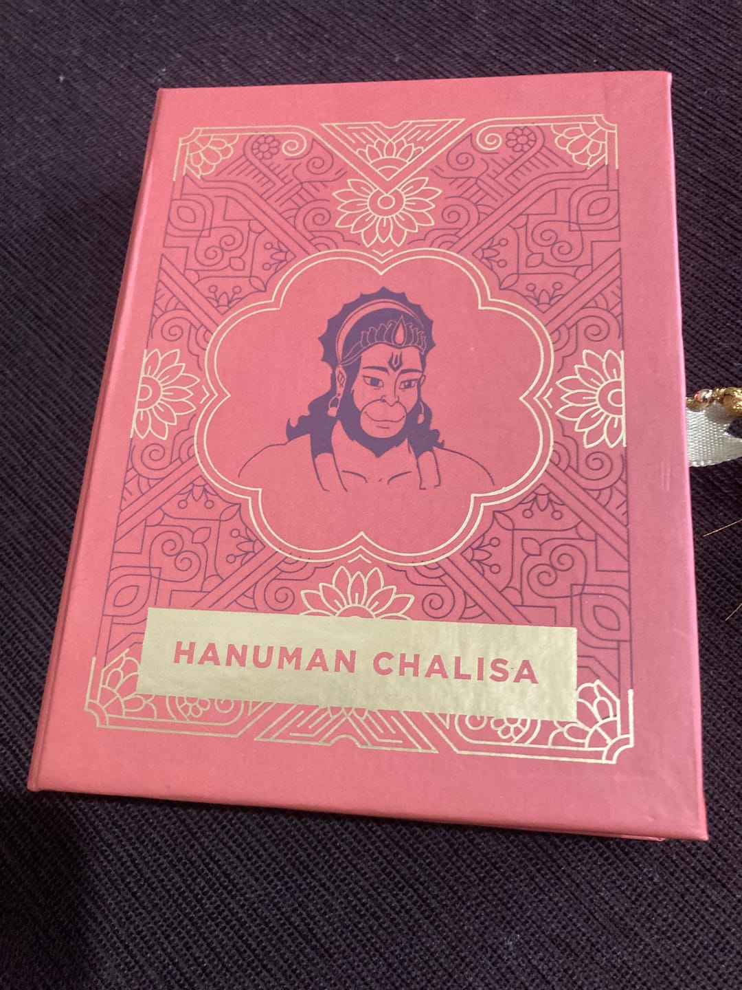 Customer photo review of Hanuman Chalisa Book - Premium Edition in a Gift Case