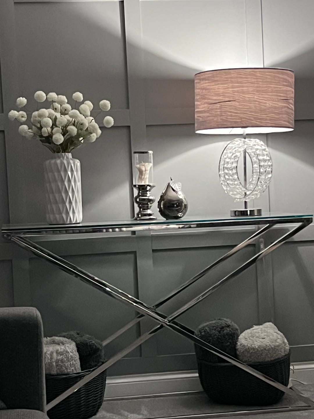 Customer photo review of Faux Kiku Flower - White (10 Stems)