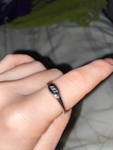 Customer photo review of Art Ring - Silver