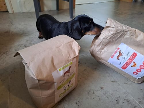 Customer photo review of Grain-Free Lamb with Sweet Potato & Mint