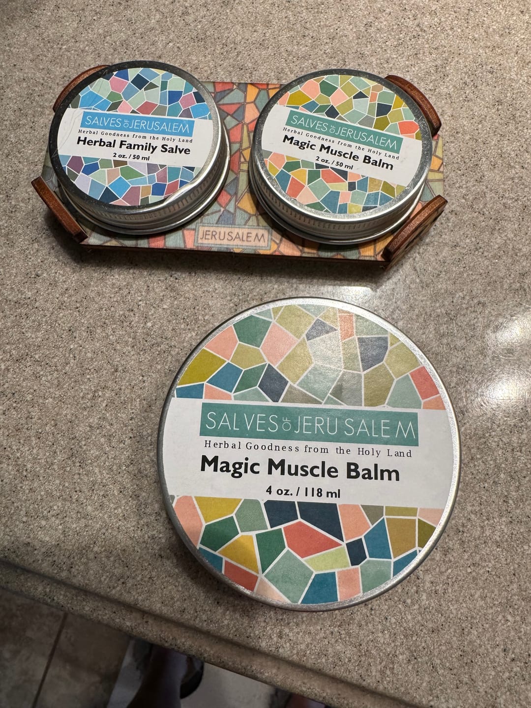 Customer photo review of Magic Muscle Balm - 113ml (4oz)