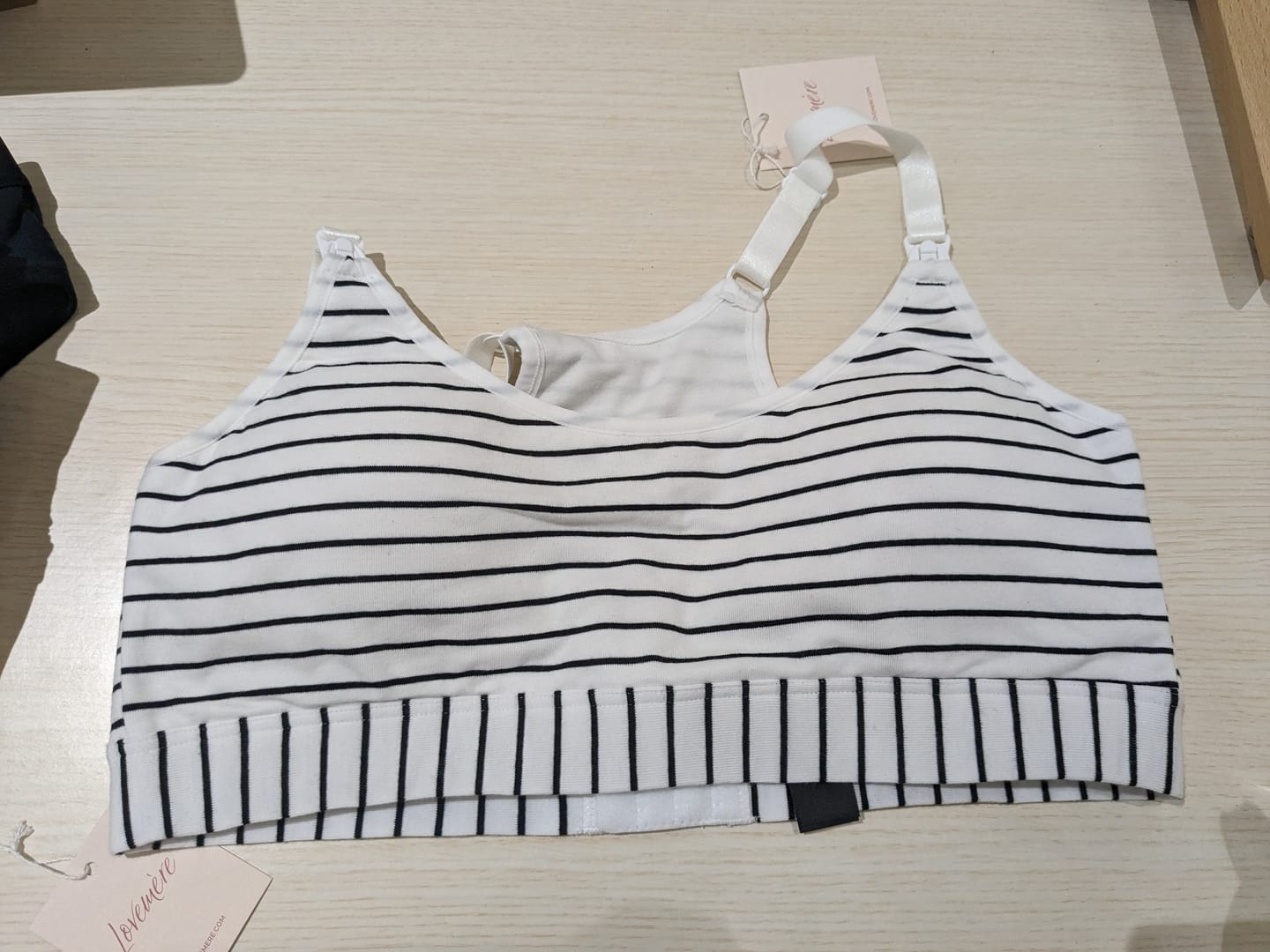 Customer photo review of Dorset Active Nursing Bra