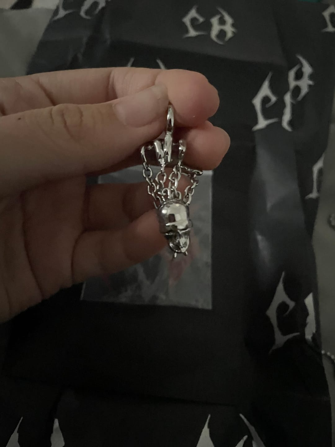 Customer photo review of PUPPET MASTER PENDANT