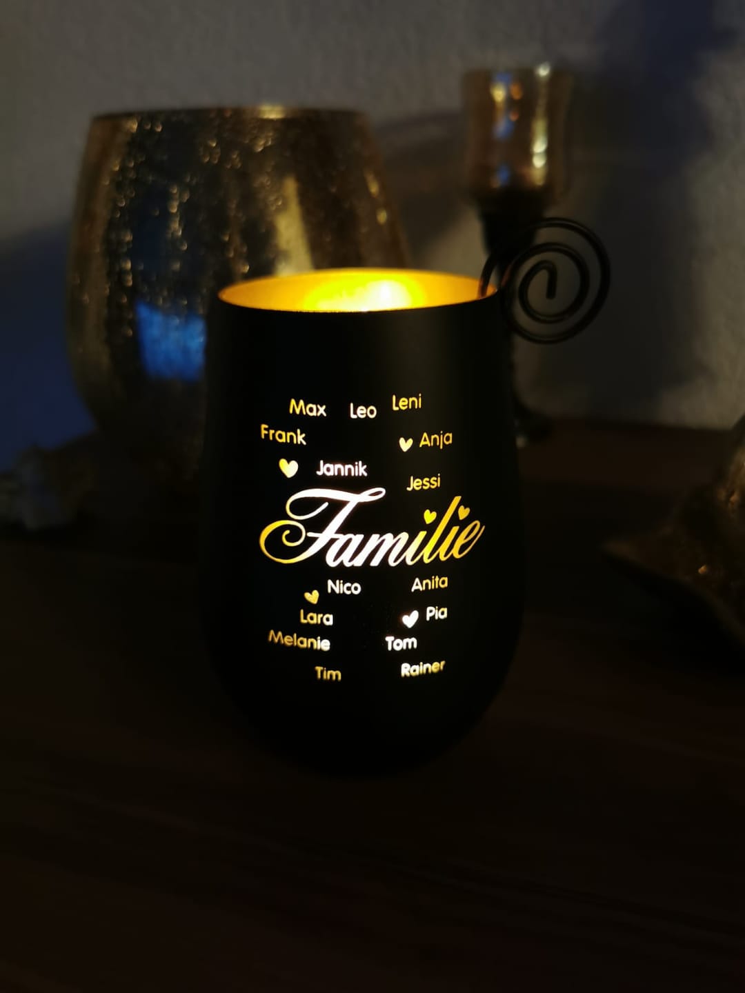 Customer photo review of Familie ist... - Familien-Windlicht