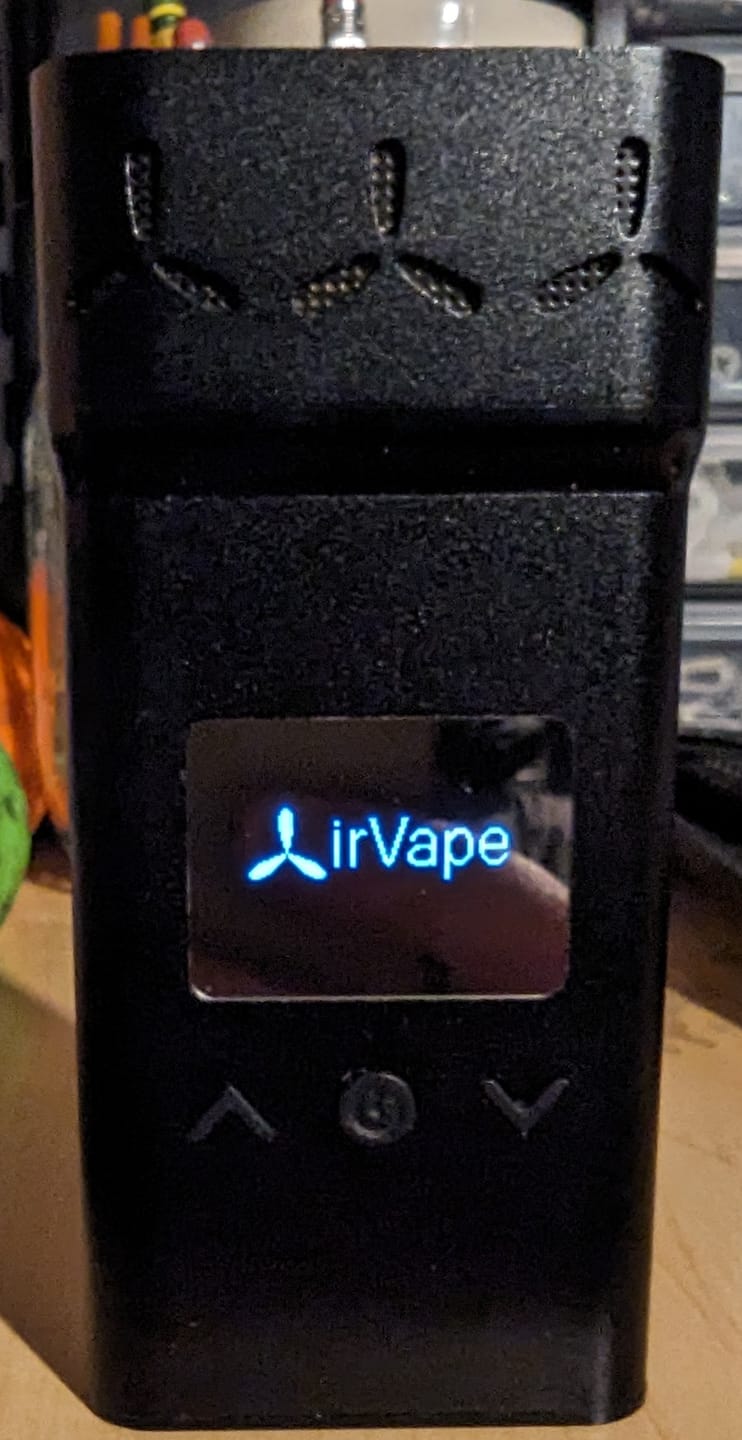 Customer photo review of AIRVAPE X | Dry Herb  and Concentrate Vaporizer– Advanced Slim Design, Discreet & Long Battery Life