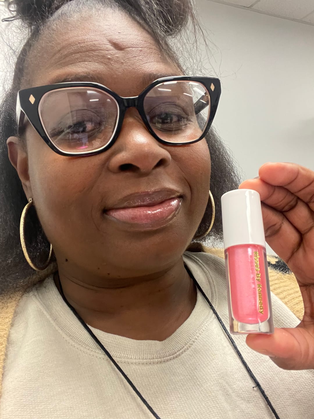 Customer photo review of Think Pink Pencil