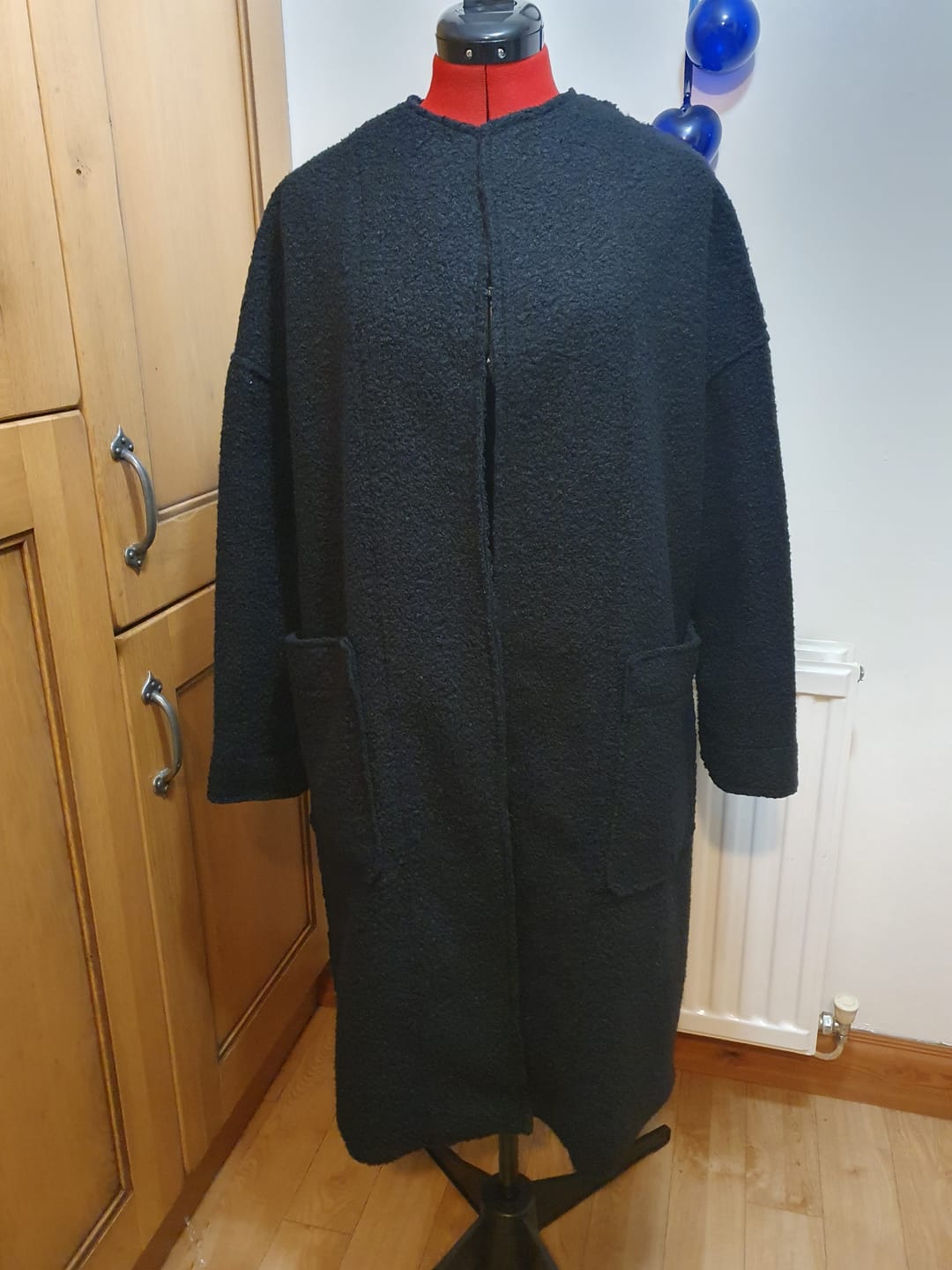 Customer photo review of Plain Boucle Fabric