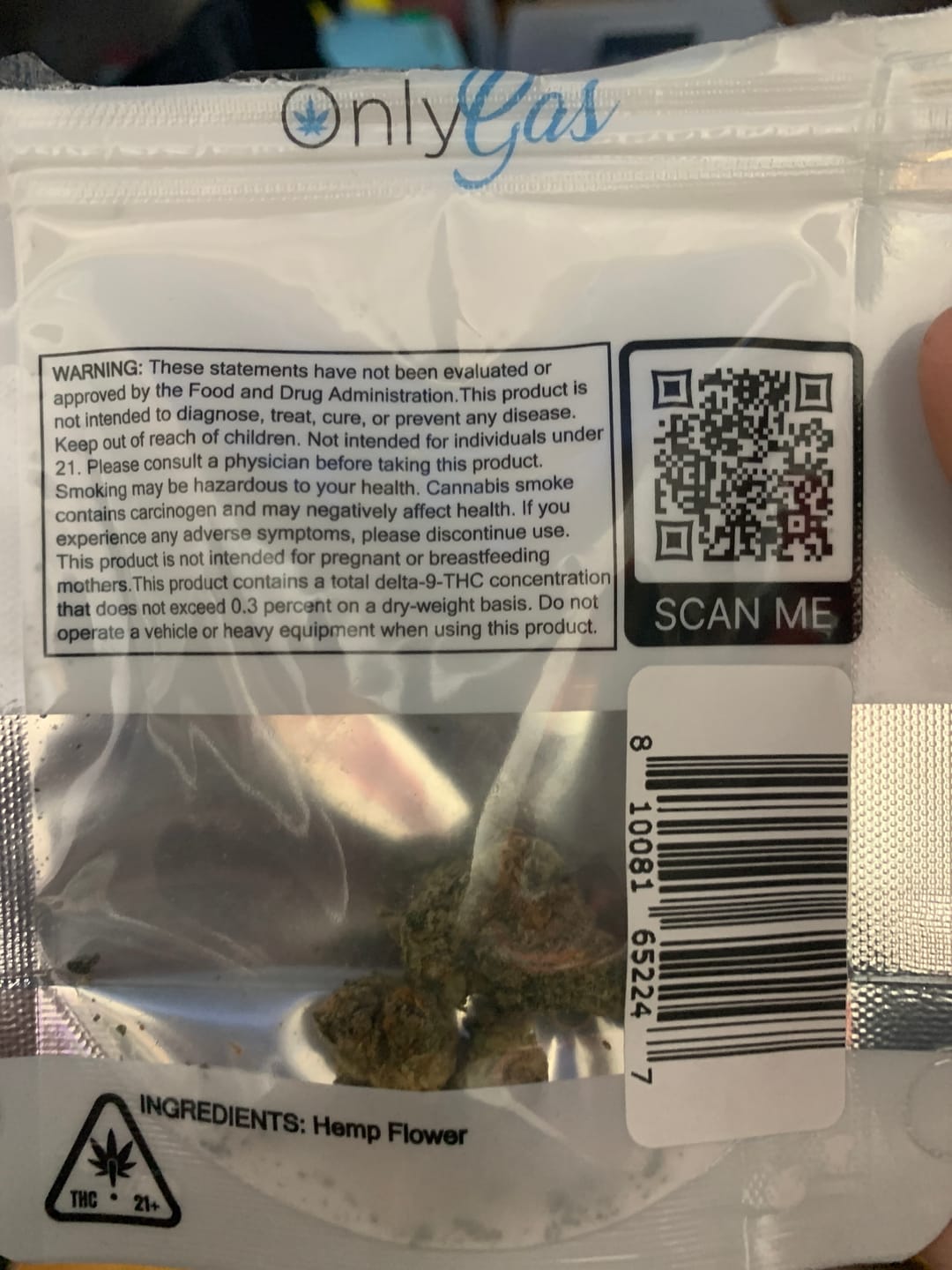 Customer photo review of Gelato 45 - THCa Flower