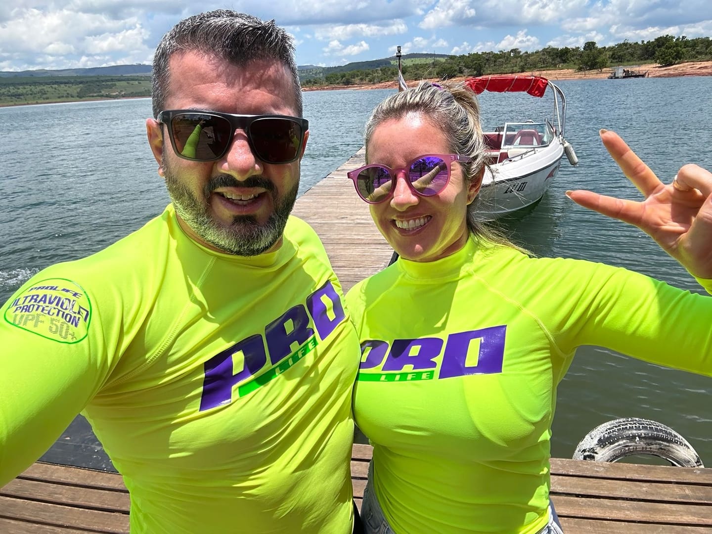 Customer photo review of Camisa Lycra 703L