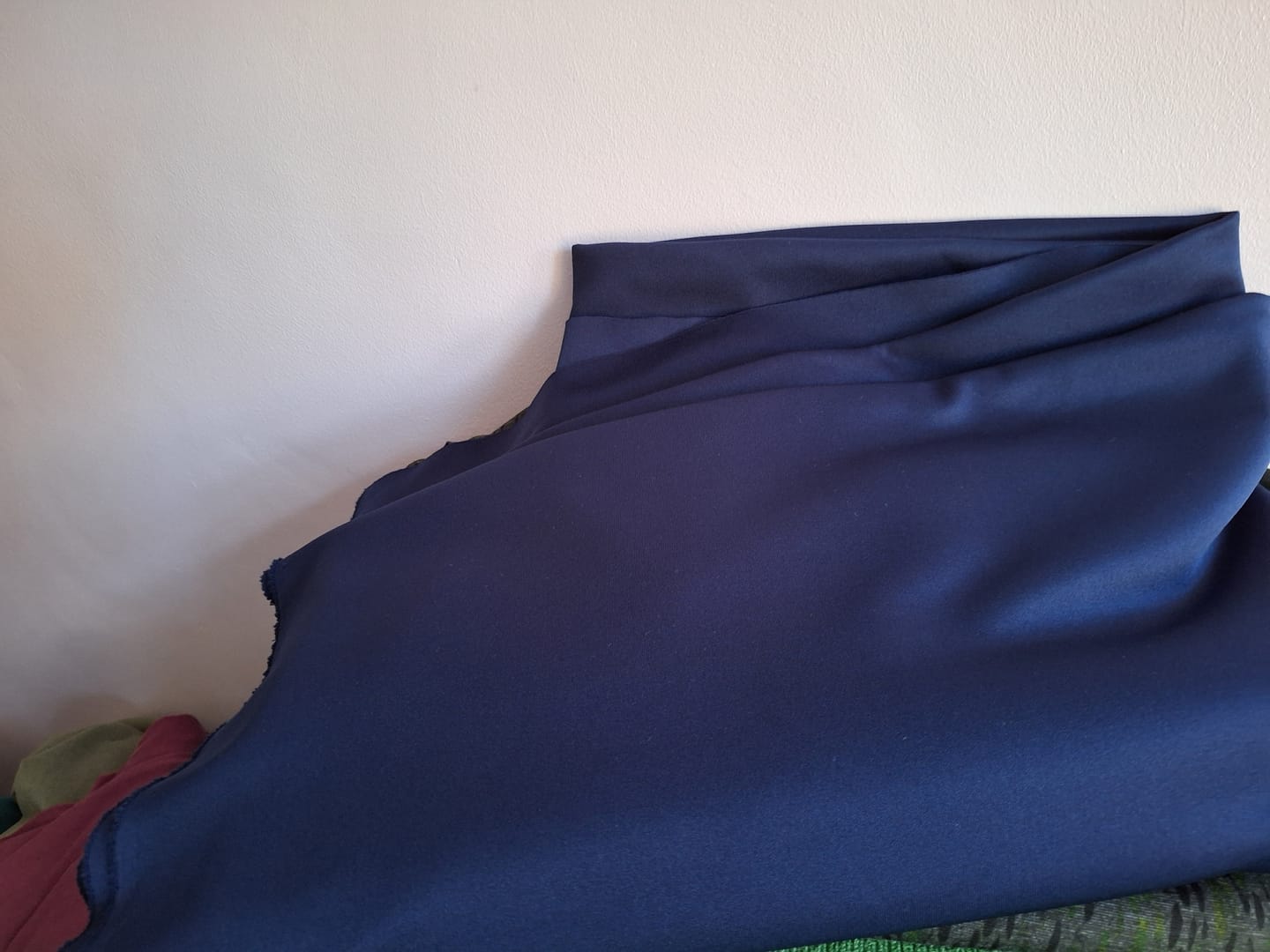 Customer photo review of Plain Scuba Fabric