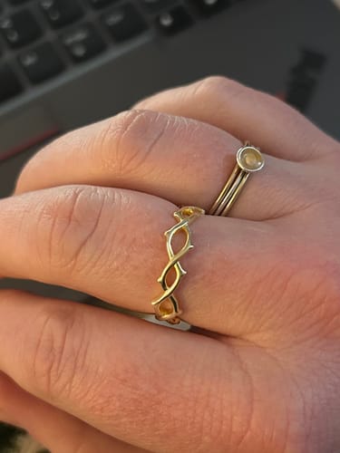 Customer photo review of Crown of Thorns Ring
