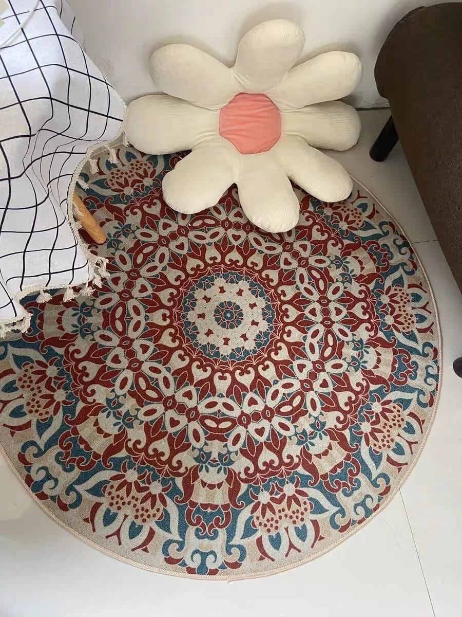 Customer photo review of Tapis rond style Perse
