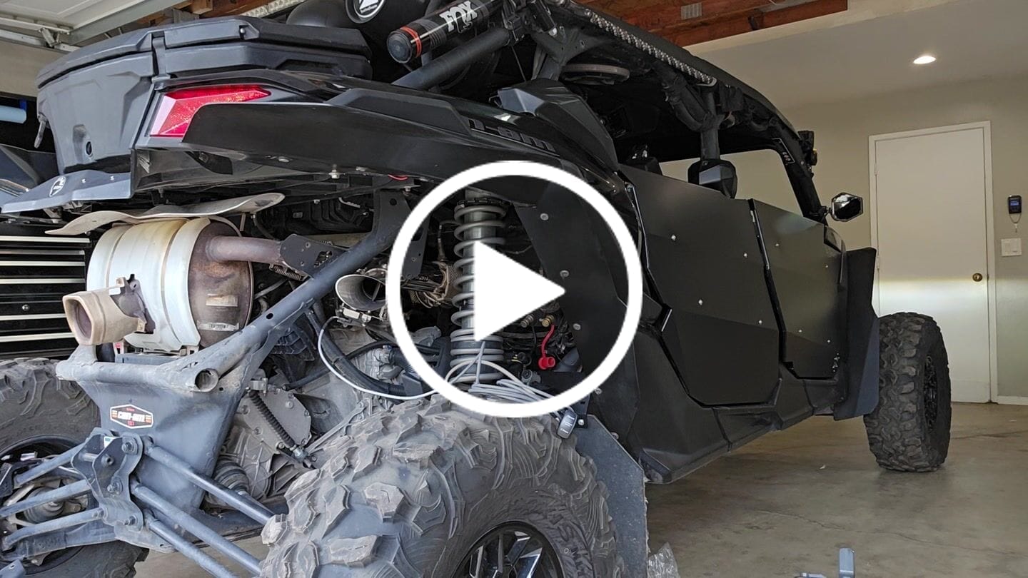 Customer video review of RPMSxS Can-Am X3 E-Valve 3" Electronic Dump Valve Exhaust / Mid pipe
