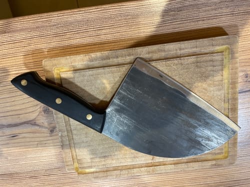 Customer photo review of Messerscheide Kochmesser