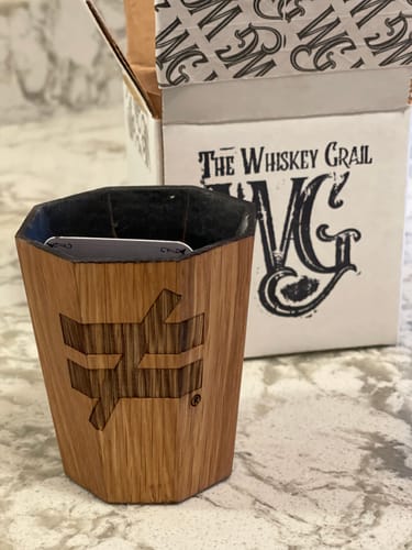 Customer photo review of Whiskey Grail (CUSTOM DESIGN)