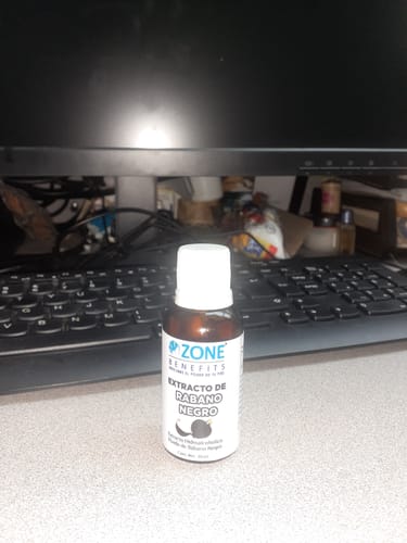 Customer photo review of Extracto de Rábano Negro - 30 ml