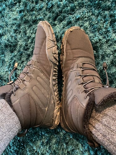 Customer photo review of Winter Max - wasserfeste Barfußschuhe (Black Friday Angebot)