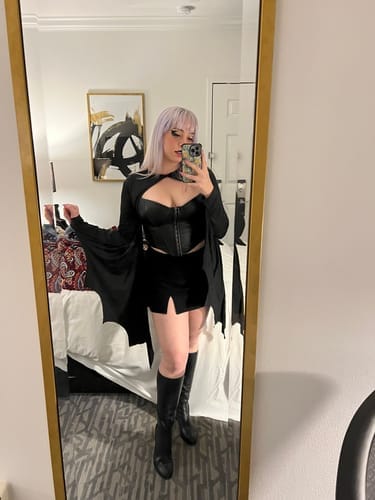 Customer photo review of Jiggle Defender Cosplay Body Tape
