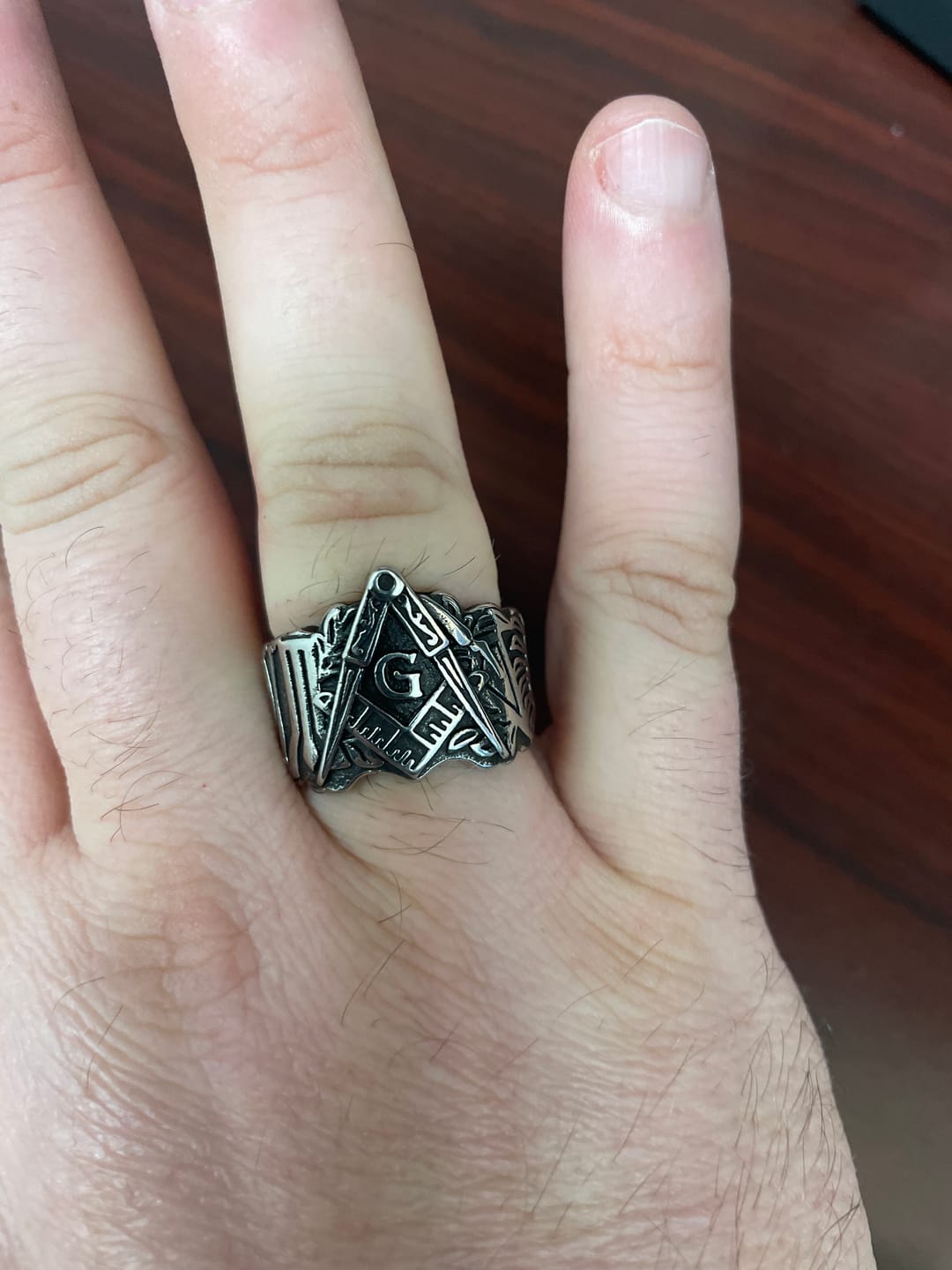 Customer photo review of THE MASON.