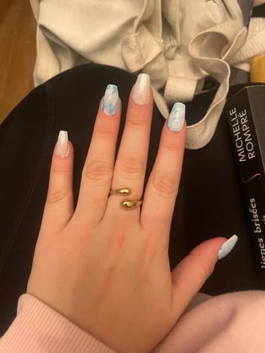 Customer photo review of Double Dome Ring - Gold