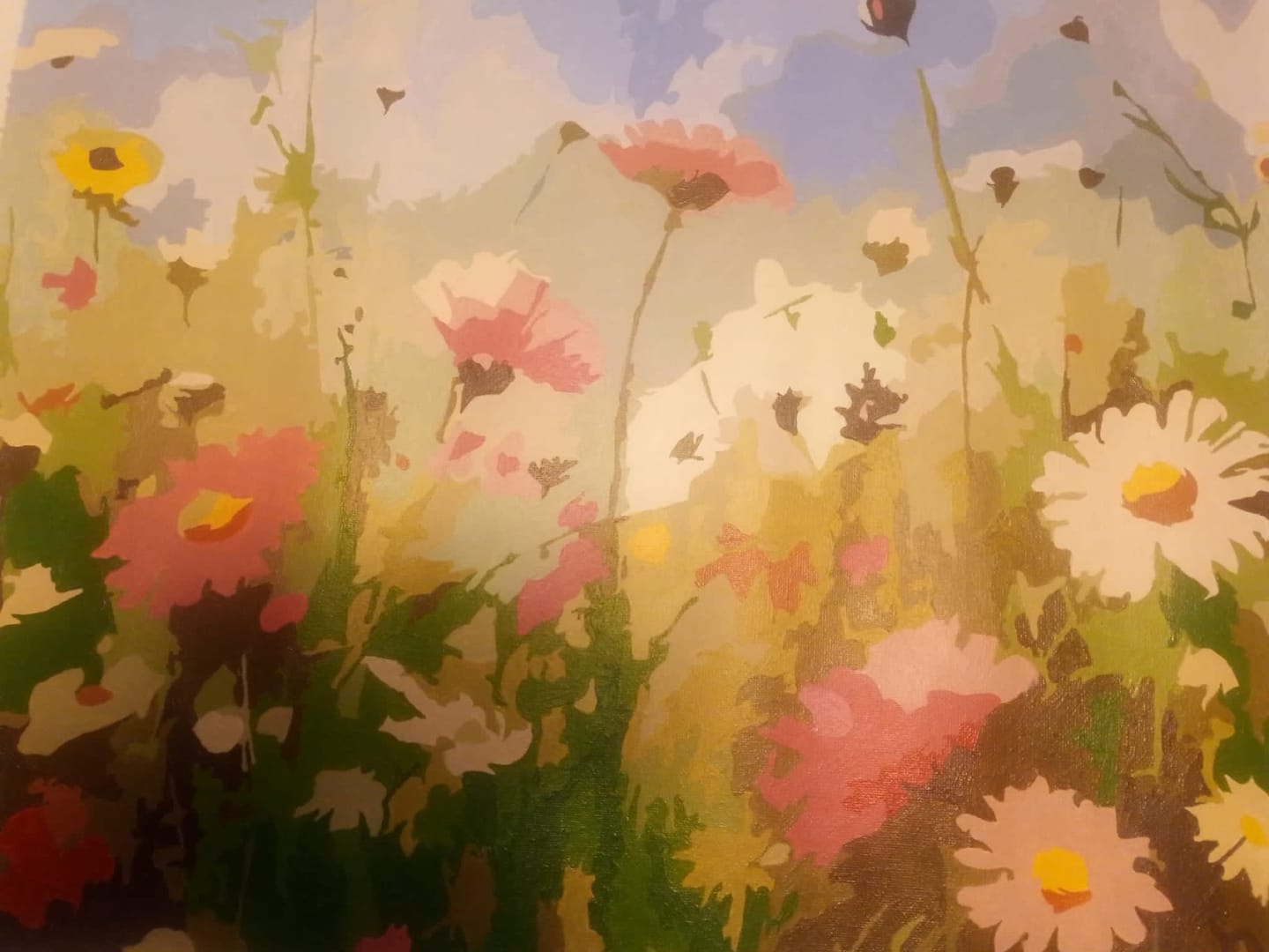 Customer photo review of Wildblumen - Malen nach Zahlen