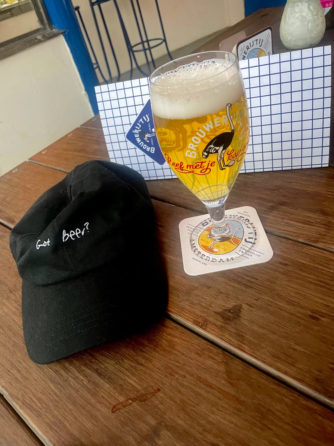 Customer photo review of The Got Beer? Dad hat