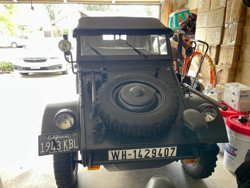 Customer photo review of 2011-2022 CALIFORNIA LICENSE PLATE DMV.CA.GOV - BLACK WITH WHITE TEXT 6"x12" (156.5mm x 305mm)