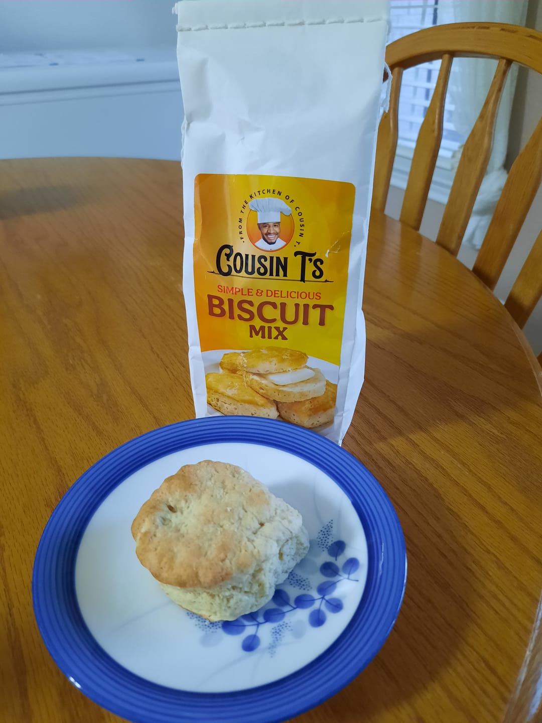 Customer photo review of Cousin T's Biscuit Mix