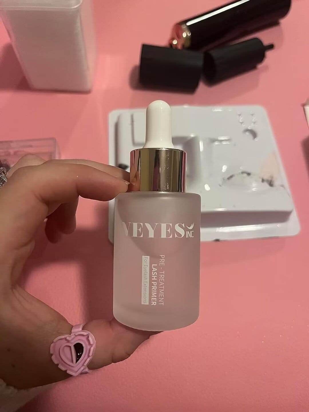 Customer photo review of PRE-TREATMENT Lash Primer 30ml