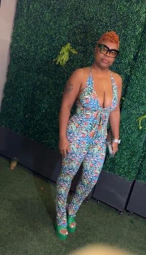 Customer photo review of Seashore Jumpsuit