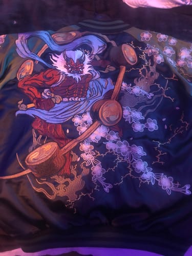 Customer photo review of Raijin & Fujin Sukajan Souvenir Jacket