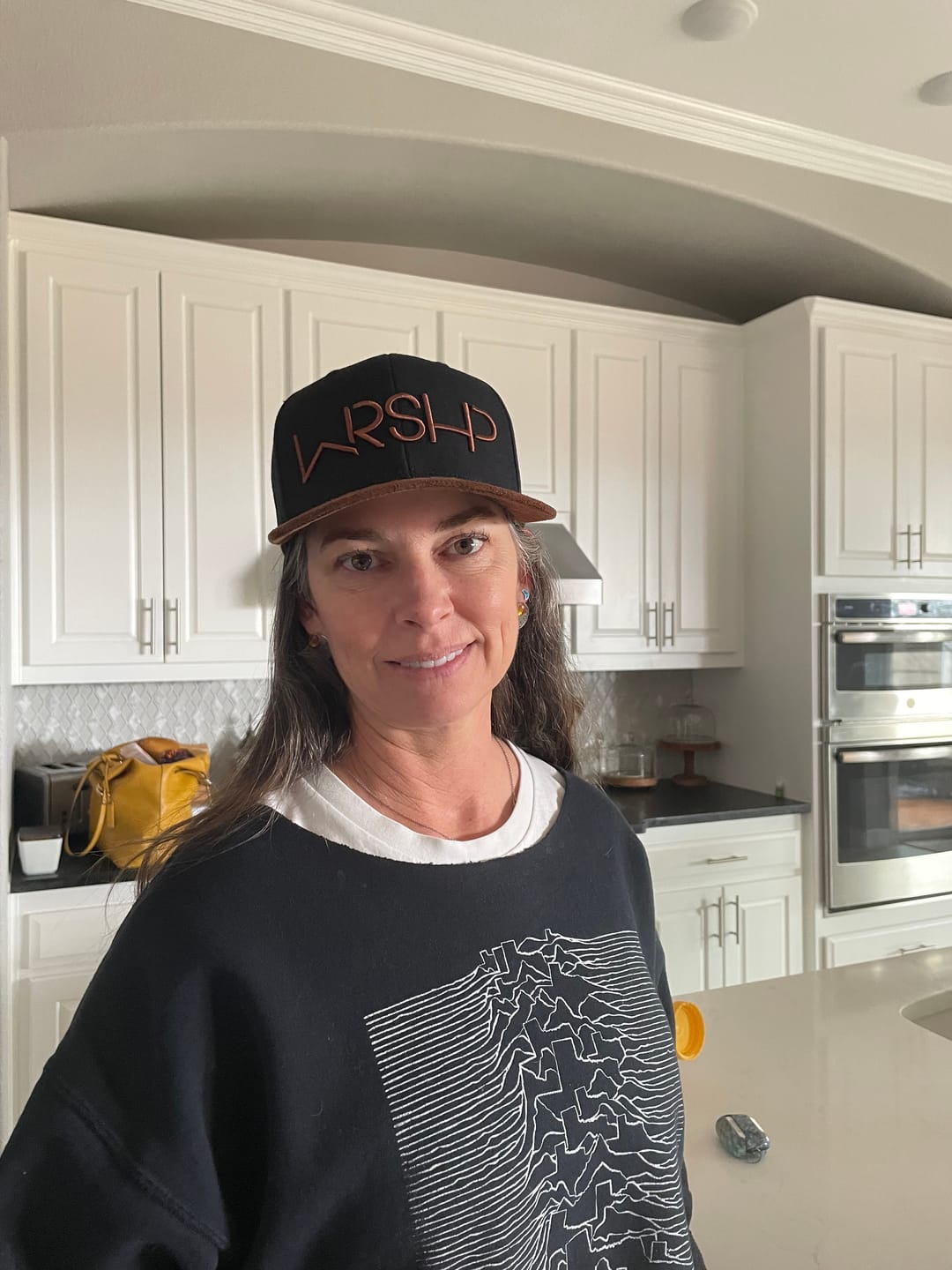 Customer photo review of WRSHP - Mocha Suede Snapback