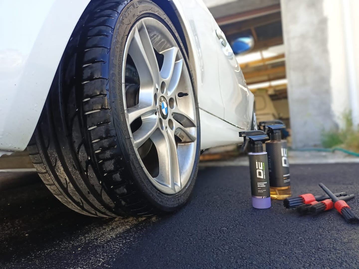 Customer photo review of Decon8 - Wheel Cleaner & Iron Fallout Remover