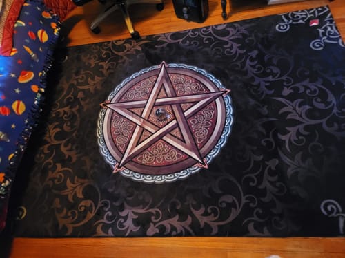 Customer photo review of Way Of The Ancients Area Rug