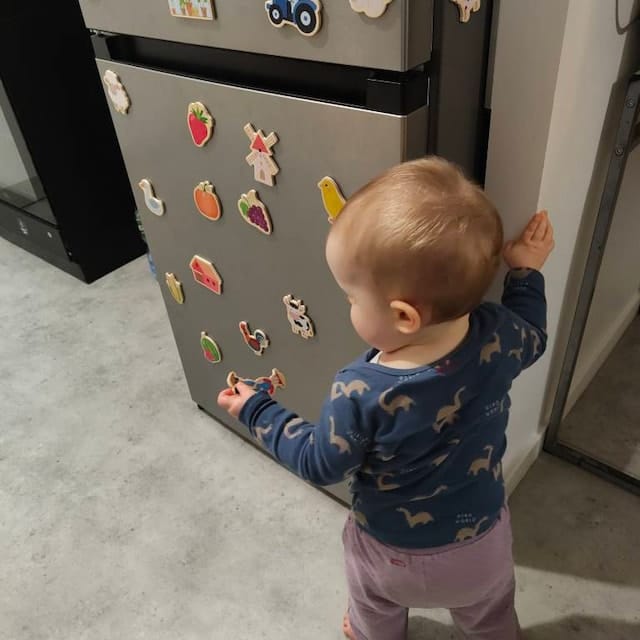 Customer photo review of Kühlschrankmagnete: Garten