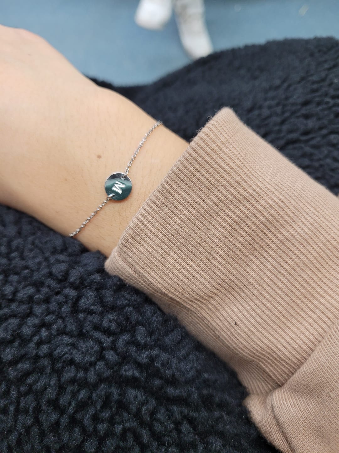 Customer photo review of Pulsera Inicial
