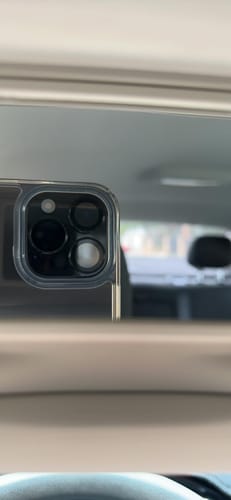 Customer photo review of UltraGlass Camera Lens Protector for iPhone