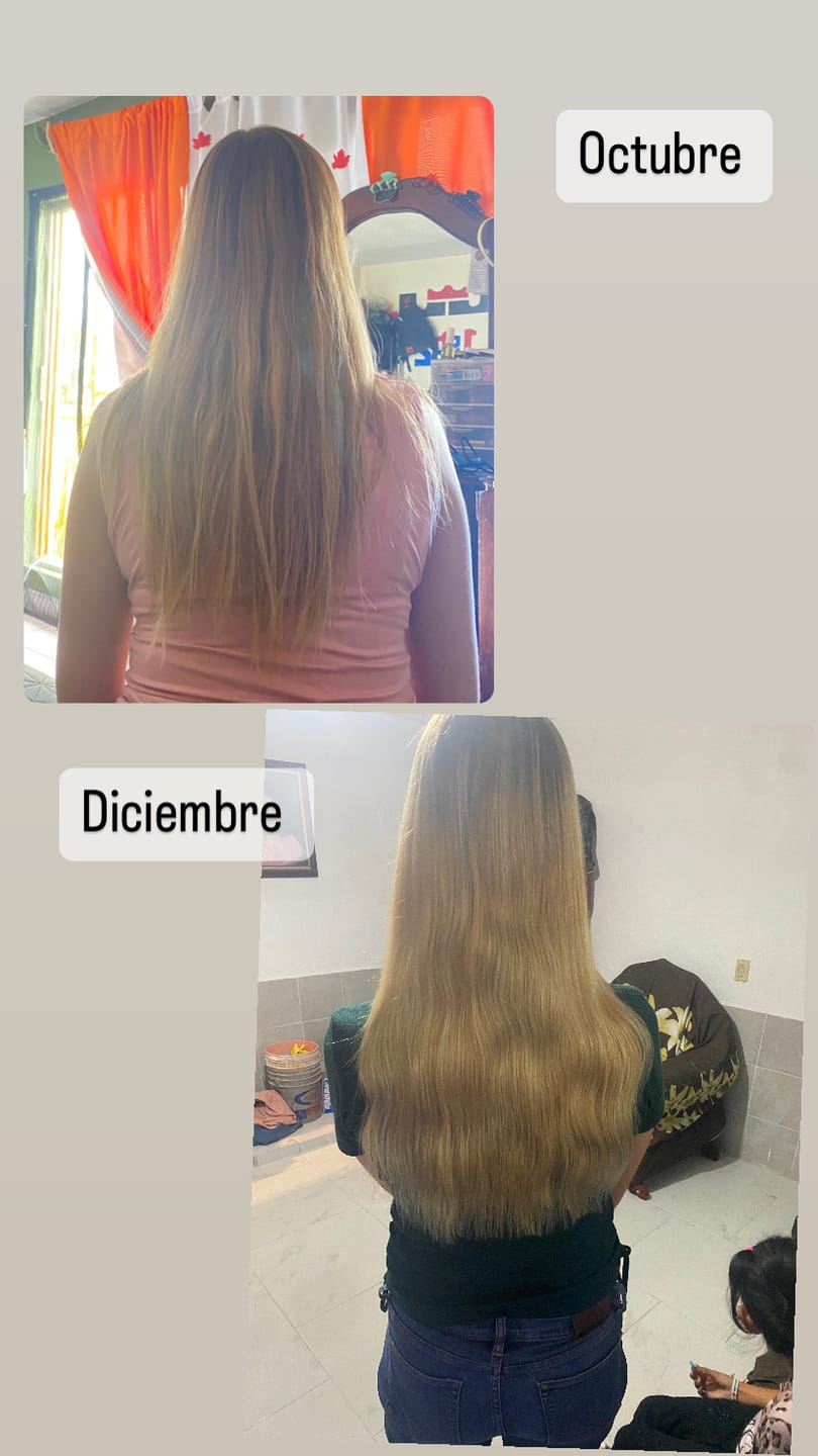 Customer photo review of HAIRtamin Fórmula Avanzada