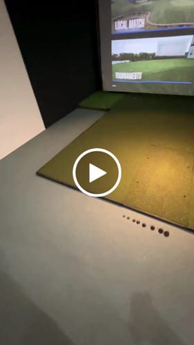 Customer video review of Fiberbuilt Player Preferred Center-Hitting Combo Golf Mat