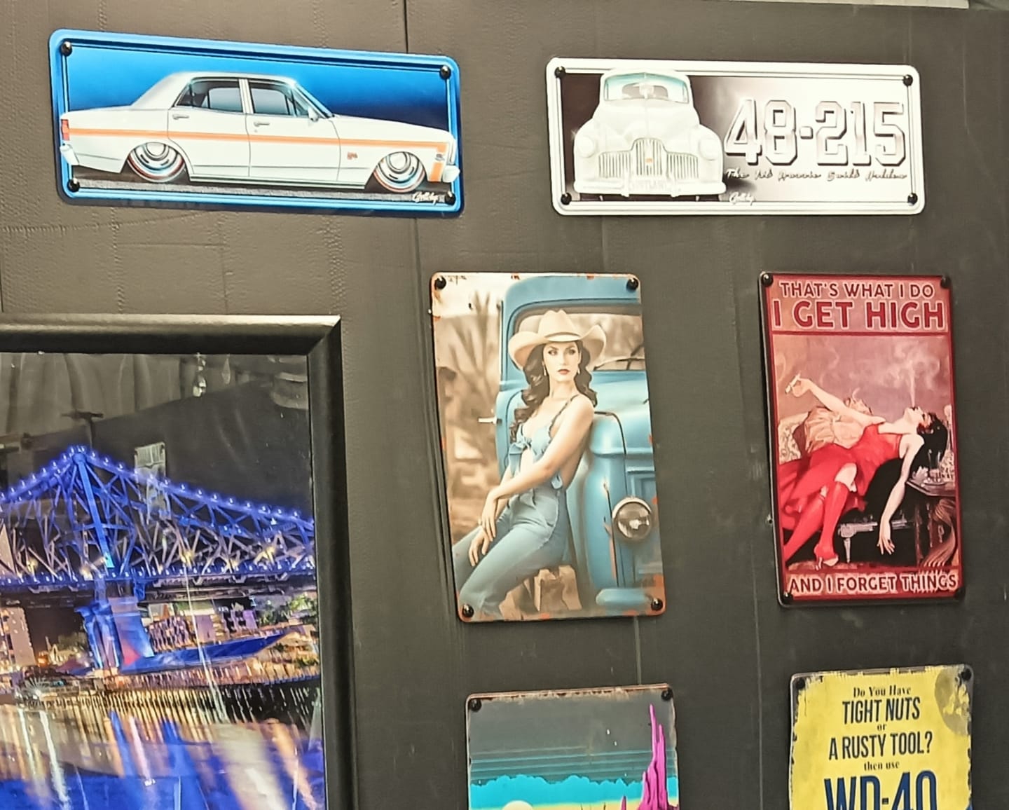 Customer photo review of XW Ford Falcon GT Silver Australian Number Plate