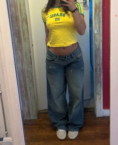 Customer photo review of THE BRASIL BABY TEE