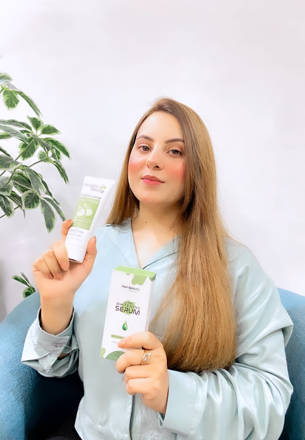 Customer photo review of Basic Whitening\Brightening Bundle