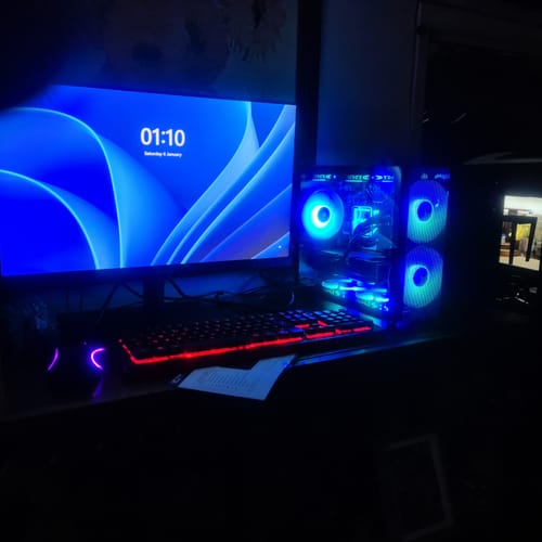 Customer photo review of Cybus - Intel Core i5 12th Gen 16GB Nvidia RTX 4060 8GB #AS-220SE