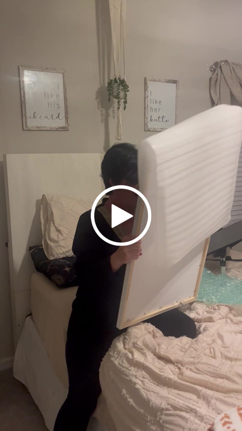 Customer video review of Custom House Portrait