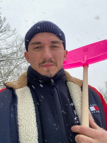 Customer photo review of LOGO FISHERMAN BEANIE.