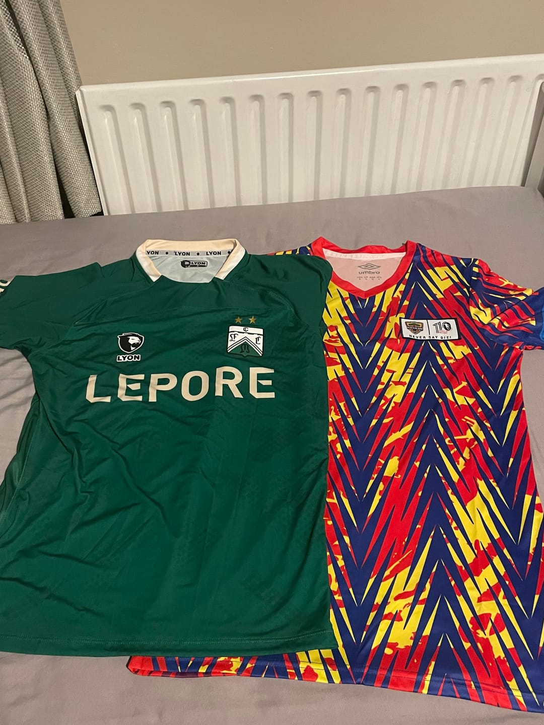 Customer photo review of Mens Secret Football Shirt